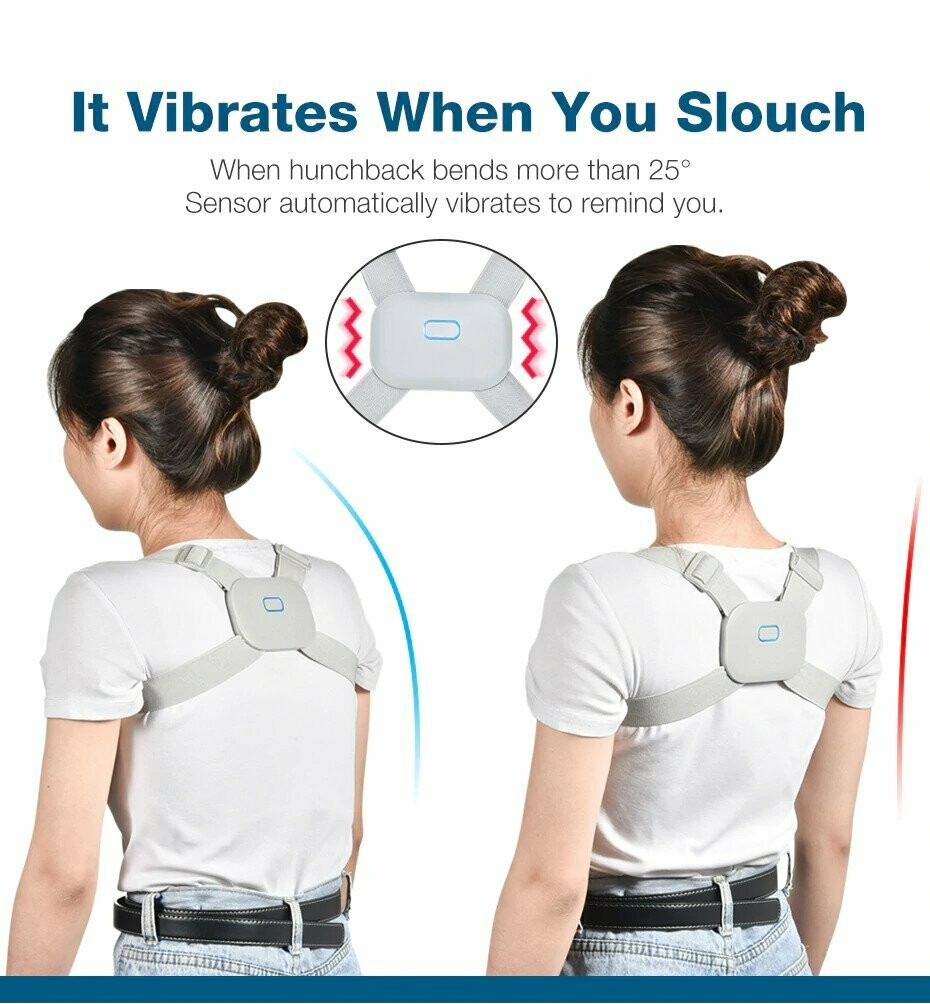 智能震動背姿糾正帶 | Adjustable Smart Intelligent Posture Corrector
