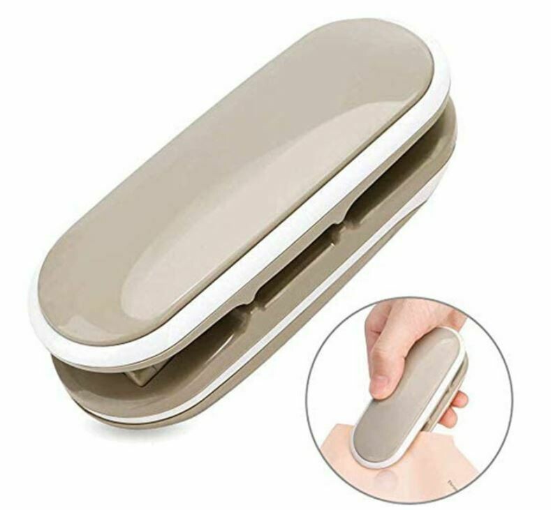 可掛式迷你封/切口器 | Portable Sealing &amp; Cutting Machine, Color: Gray