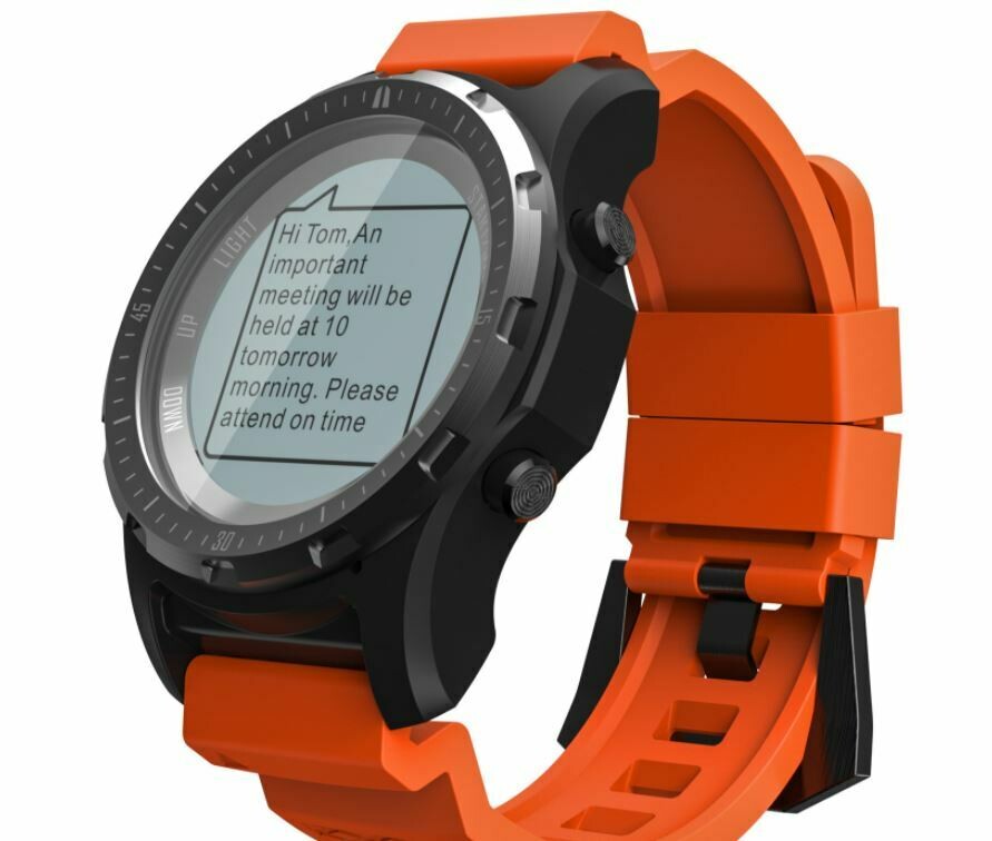 GPS Sports Smartwatch, Color: Orange