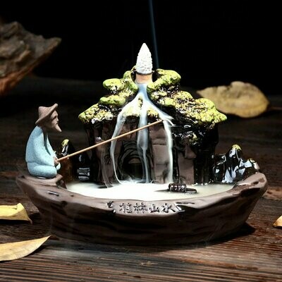 桂林山水倒流香座 | Guilin Landscape Backflow Incense Burner