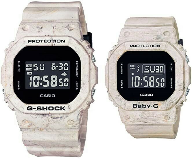 G-SHOCK &amp; BABY-G WAVY MARBLE