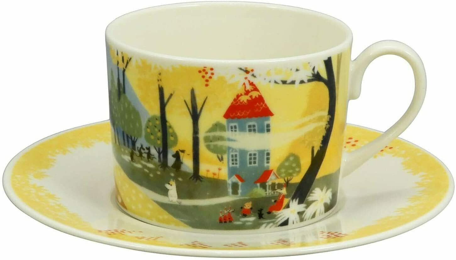 日本Moomin咖啡杯套裝, Style: MOOMIN HOUSE