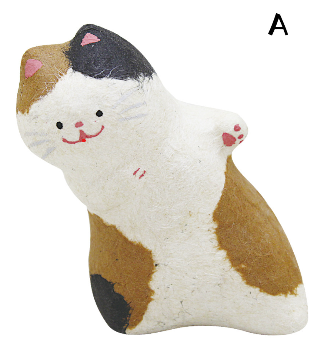 日本可愛偷看福貓 | ちぎり和紙のぞき猫, 款式: A.	Mike Cat