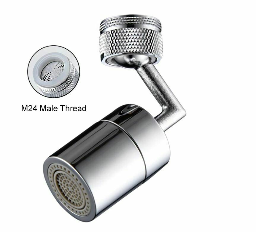 多角度旋轉水龍頭套裝 | Swivel Faucet Aerator Set, Style: M24 Male Thread