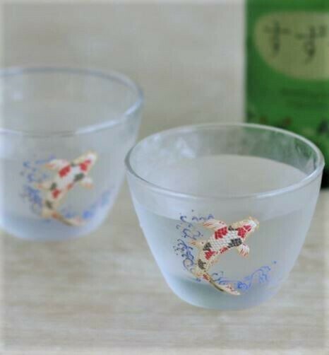 日本冷感鯉魚杯套裝(2個入), 款式(每套2個入): A SET (80ml)