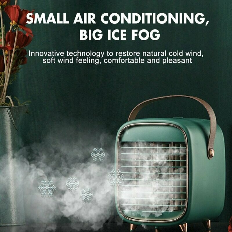 桌面噴霧加濕冷風機 | Portable Air Cooler