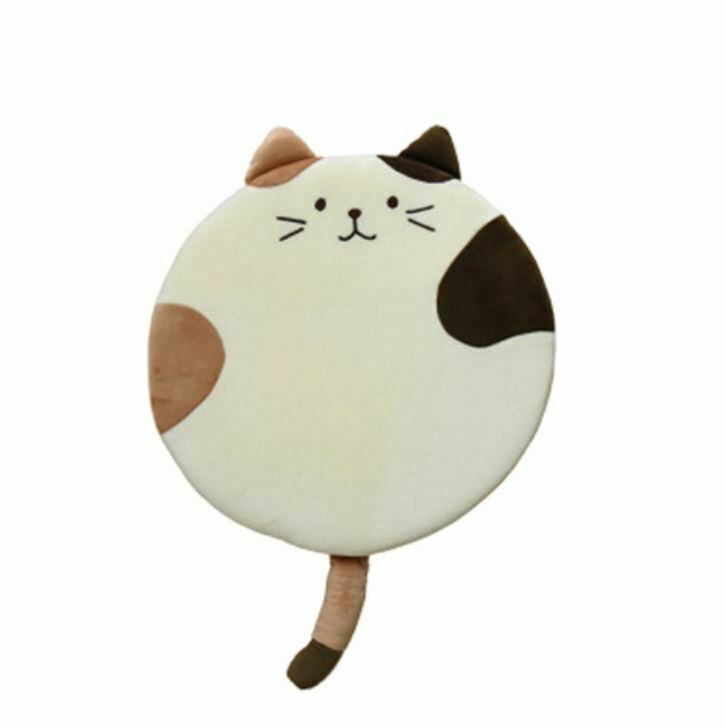 日本FUKU FUKU NYANKO坐墊 | ふくふくにゃんこ円座クッション, 款式: 三花福貓