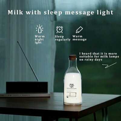 Milk Bottle LED Night Light