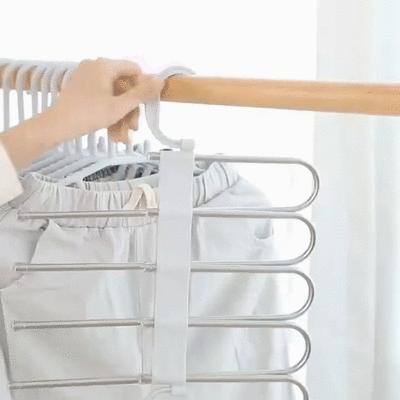 5合1伸縮收納褲架 | 5 In 1 Multi-functional Trouser Storage Rack