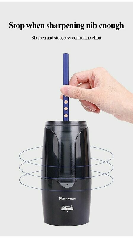 電動可調式鉛筆刨 | Automatic Electric Pencil Sharpener