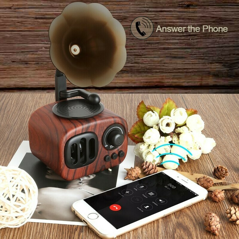 復古留聲機籃牙音箱 | Retro Phonograph Bluetooth Speaker