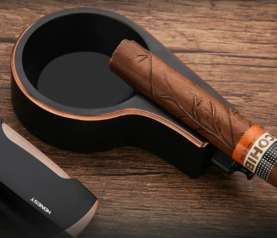 HONEST雪茄煙灰缸奢華套裝 | Honest Luxury Metal Cigar Ashtray Set