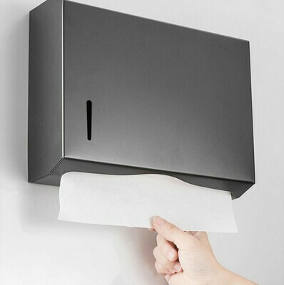 掛牆式不銹鋼紙巾盒 | Wall Mounted Stainless Steel Tissue Dispenser