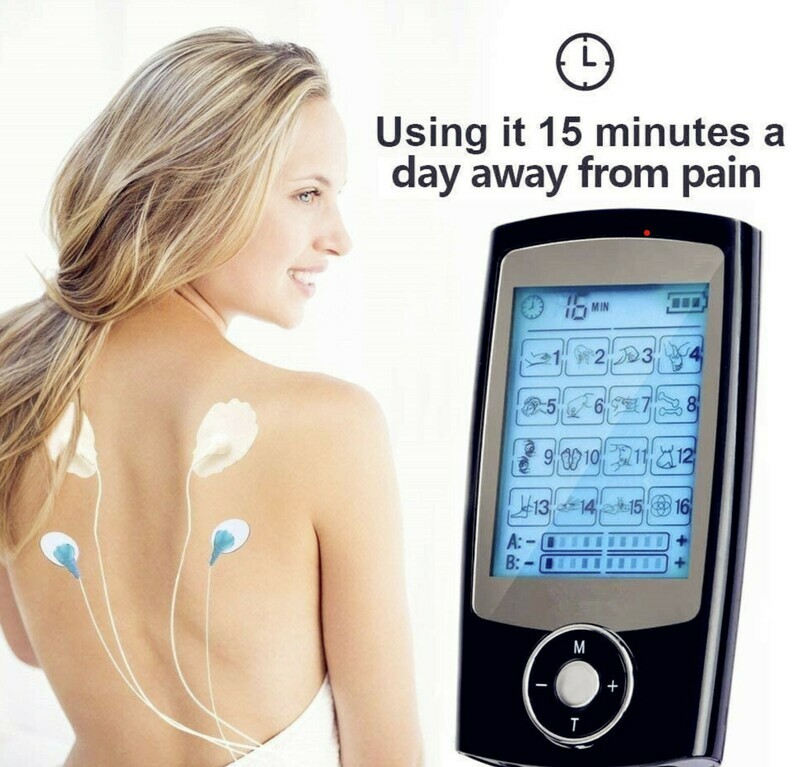 新款24模式EMS 經絡按摩器 | 24 Modes EMS Muscle Stimulator
