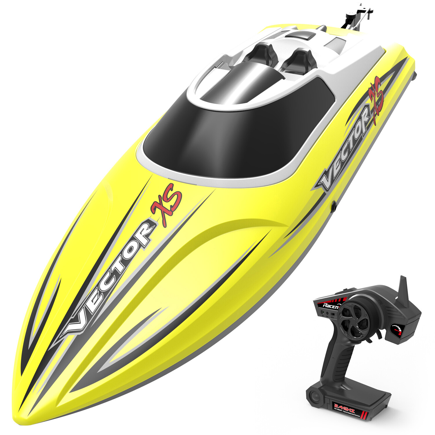 高速遙控船-Vector XS, Color: 高速遙控船-Vector XS(黃色）