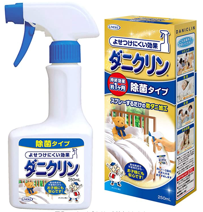 日本UYEKI除螨噴霧 250ｍL丨ダニクリン 除菌タイプ  250ｍL, 產品: 日本UYEKI 除螨噴霧