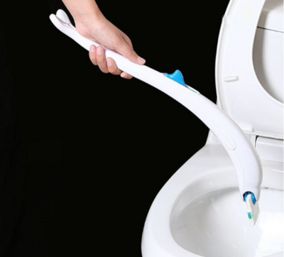 一次性馬桶清潔刷 (自帶清潔劑) 丨 Disposable toilet cleaning brush (with detergent)