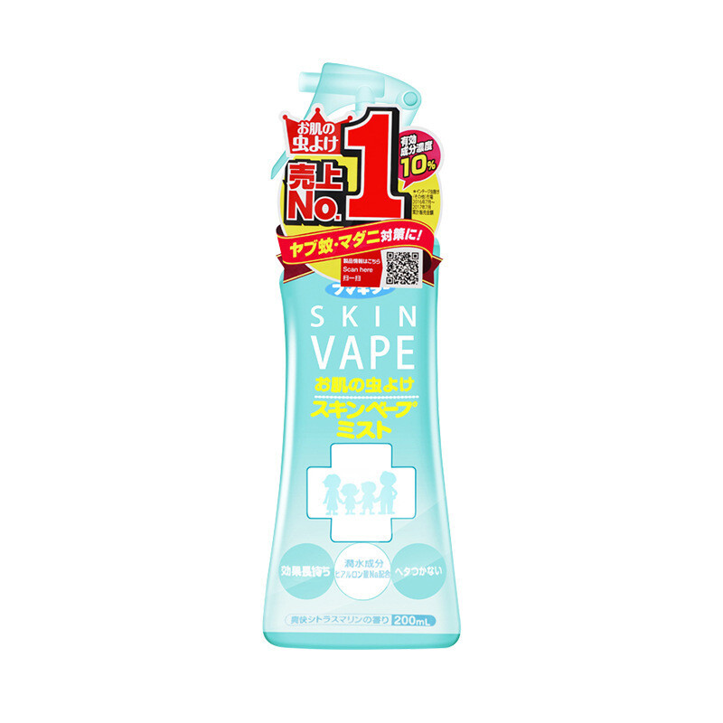 日本Skin Vape驅蚊水 丨スキンベープミスト, 產品: 日本Skin Vape驅蚊水
