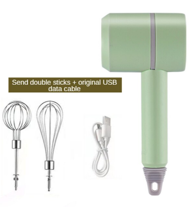無線打蛋器 | Wireless Whisk, 無線打蛋器: 綠色