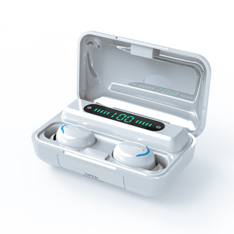 藍牙5.0 防水運動耳機 | Bluetooth 5.0 Waterproof Sport Earphones, Color: White