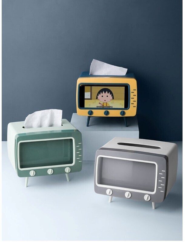 2 合 1 創意電視紙巾盒 | Creative 2 In 1 TV Tissue Box