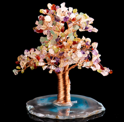 發財水晶樹 丨 Feng Shui Crystal Tree