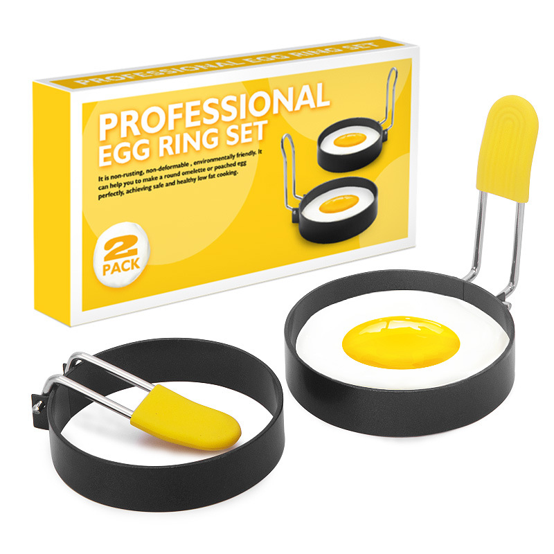 煎蛋神器丨EGG RING SET, 產品: 圓形2件套