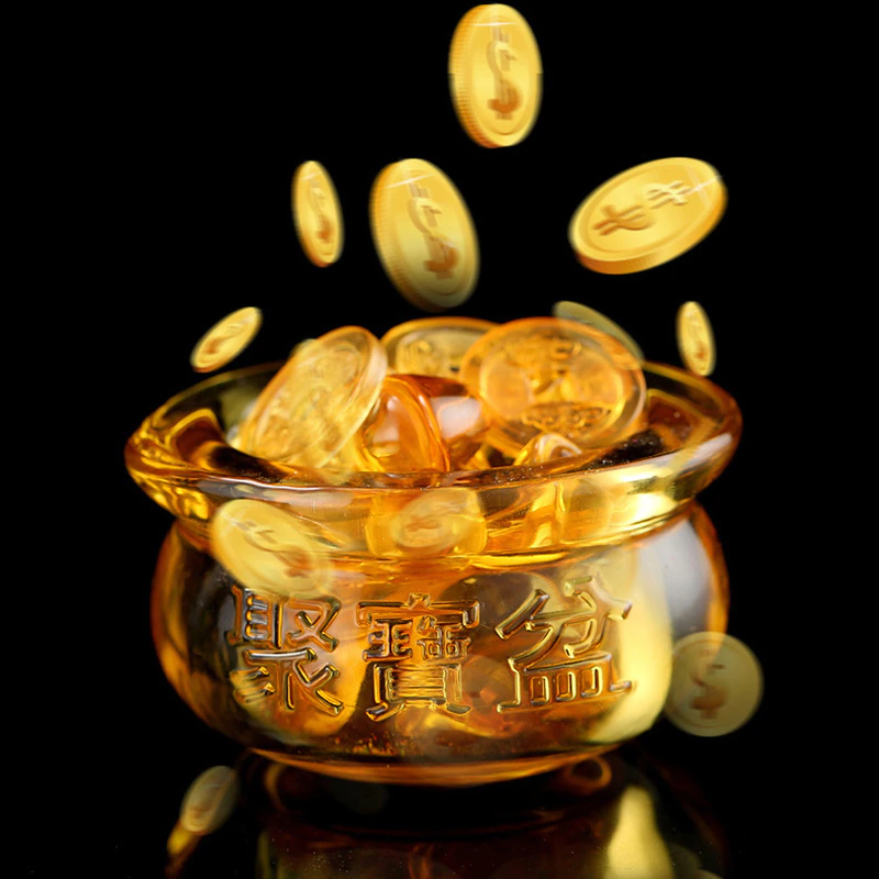 水晶聚寶盆| Crystal Treasure Bowl