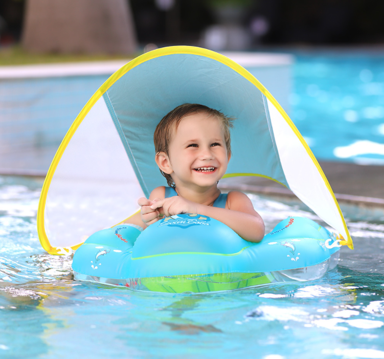 兒童防曬游泳圈 丨 Children&#39;s Swimming Ring Underarm Ring Sun Protection