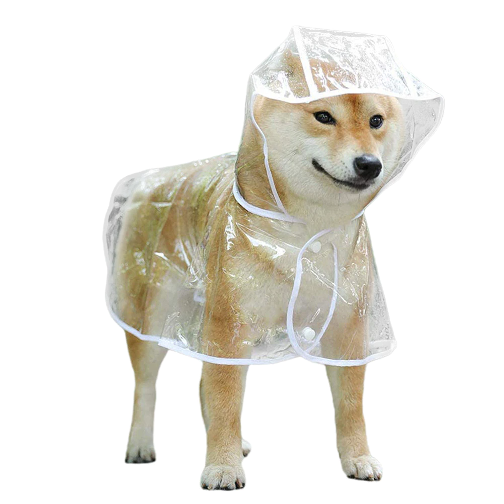 Pet Transparent Raining Coat