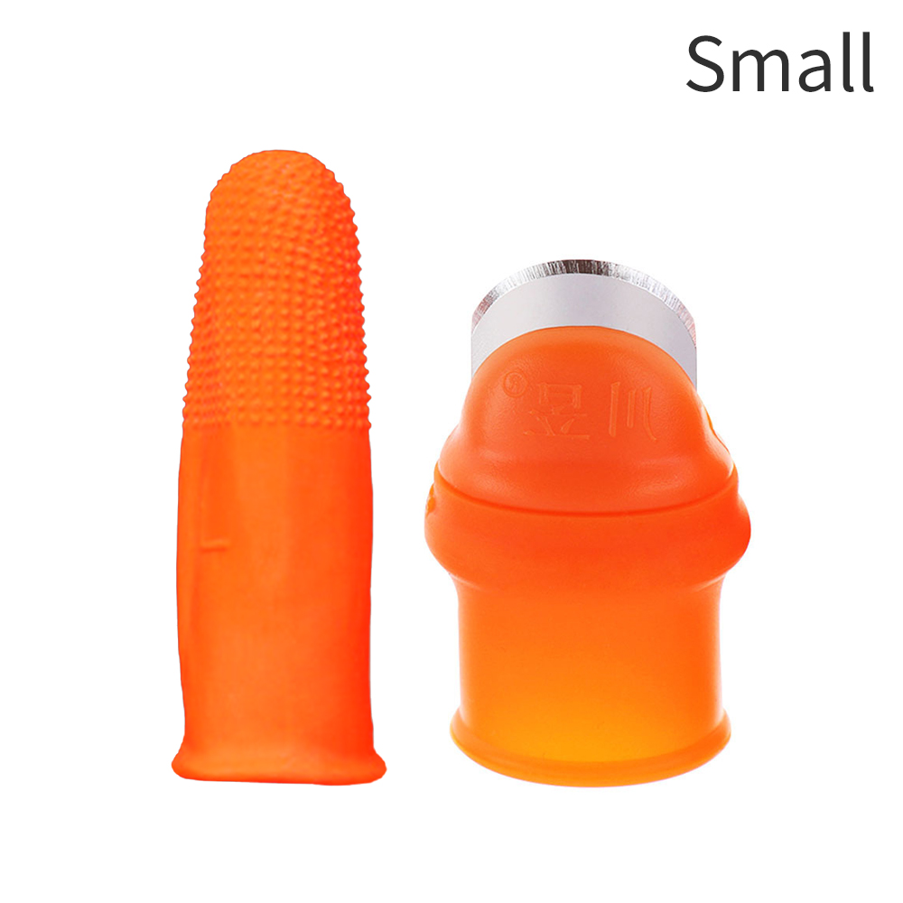 拇指刀 | Rubber Thumb Fingertips Protector(配5個指套), SIZE(配5個指套): S (適合女仕使用)