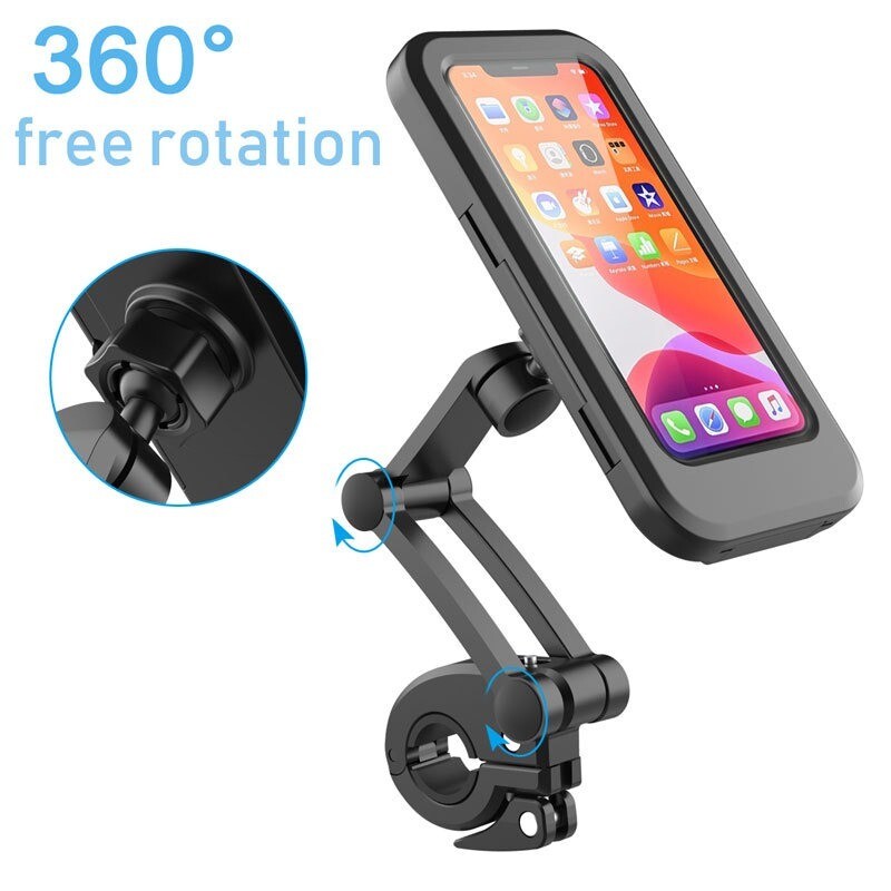 防水單車及電單車手機支架 | Waterproof Motorcycle &amp; Bike Phone Holder