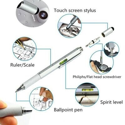 6合1工具原子筆 | 6 In 1 Multi-Tool Pen