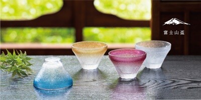 富士山四季清酒杯(4個入) | 富士山四季の盃