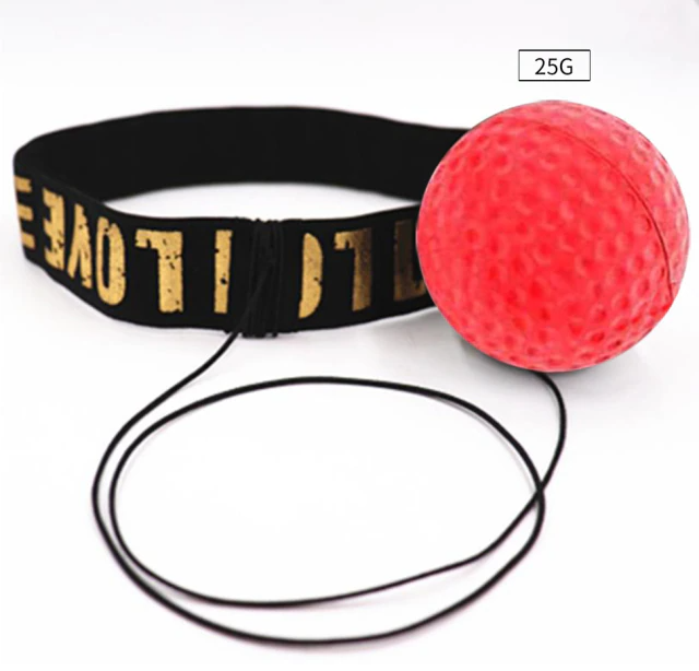 Boxing Reflex Ball Set, STYLE: Level 1: ~20g Red PU Ball Set