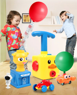 ​空氣動力火箭及汽車套裝 | Rocket Balloon Launch Tower Toy