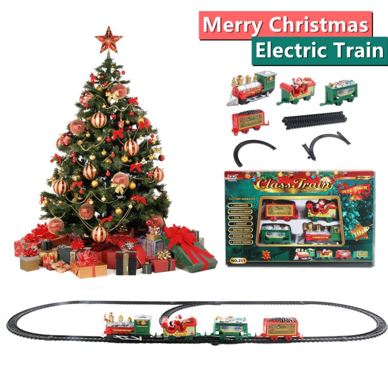 Electric Christmas Train Series, 款式: 普通版