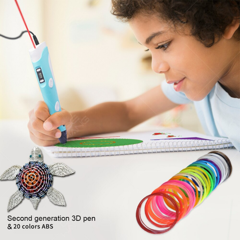 3D打印立體筆套裝(升級版) | 3D Printer Pen Set