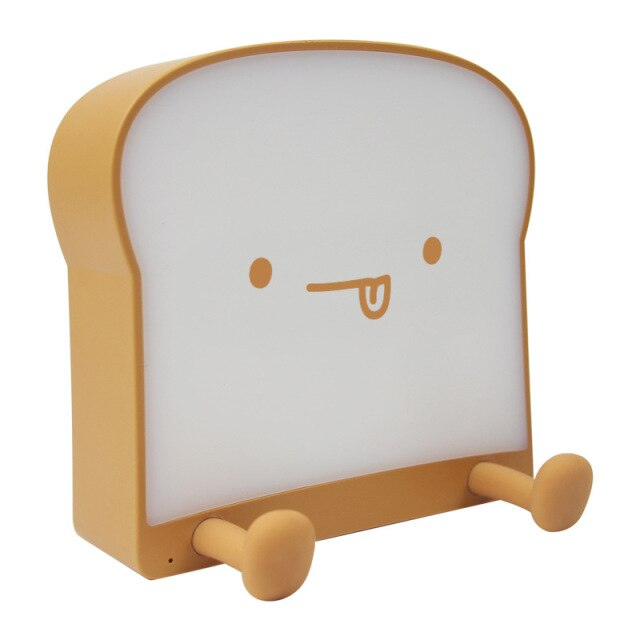 ​LED吐司小夜燈 | LED Toast Night Lamp, STYLE: EATING FACE