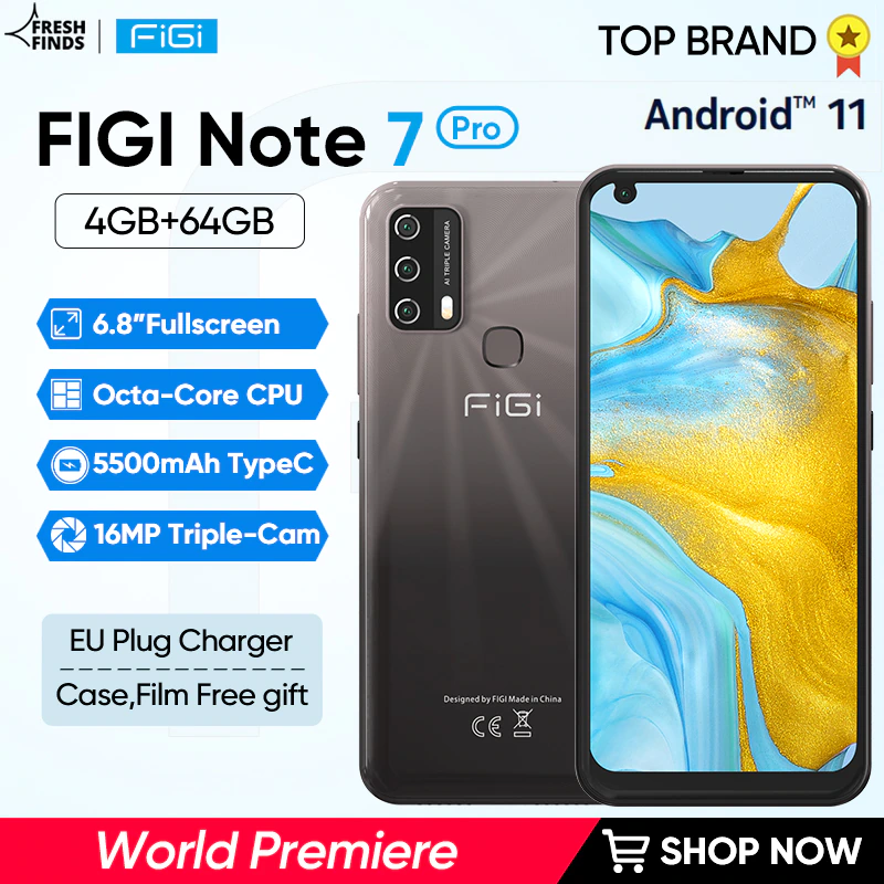 FIGI Note 7 Pro Smartphone(4G)