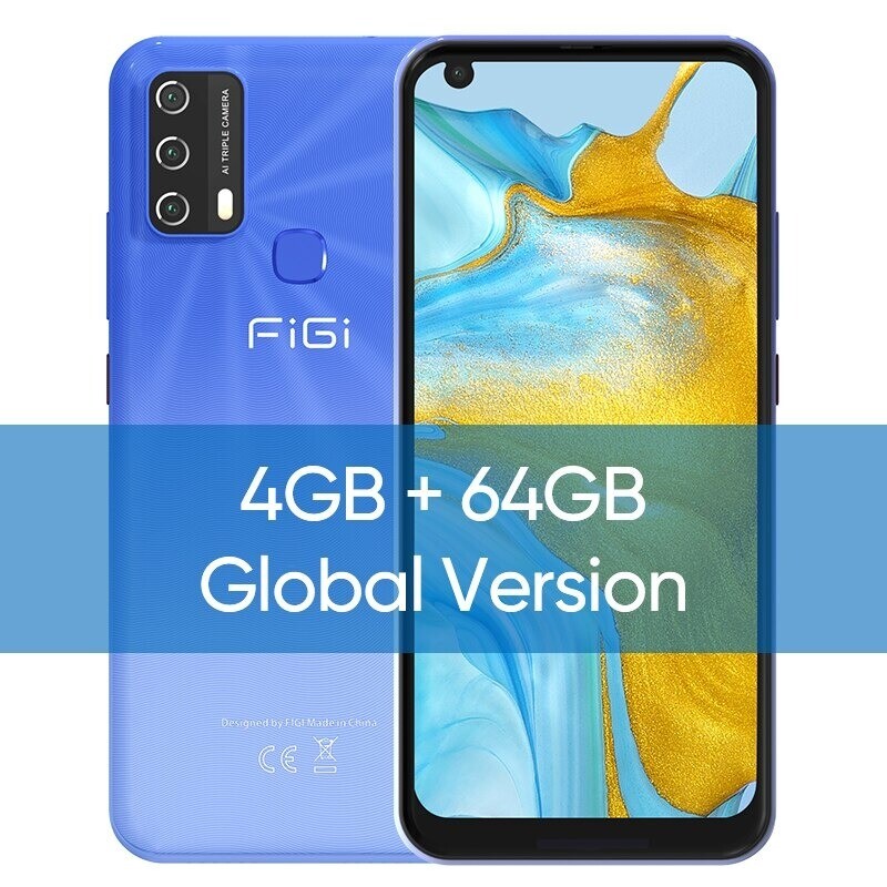 FIGI Note 7 Pro Smartphone(4G), Color: Ice Blue