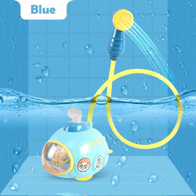 兒童潛水艇花灑 | Submarine Water Spray For Kids, COLOR: BLUE