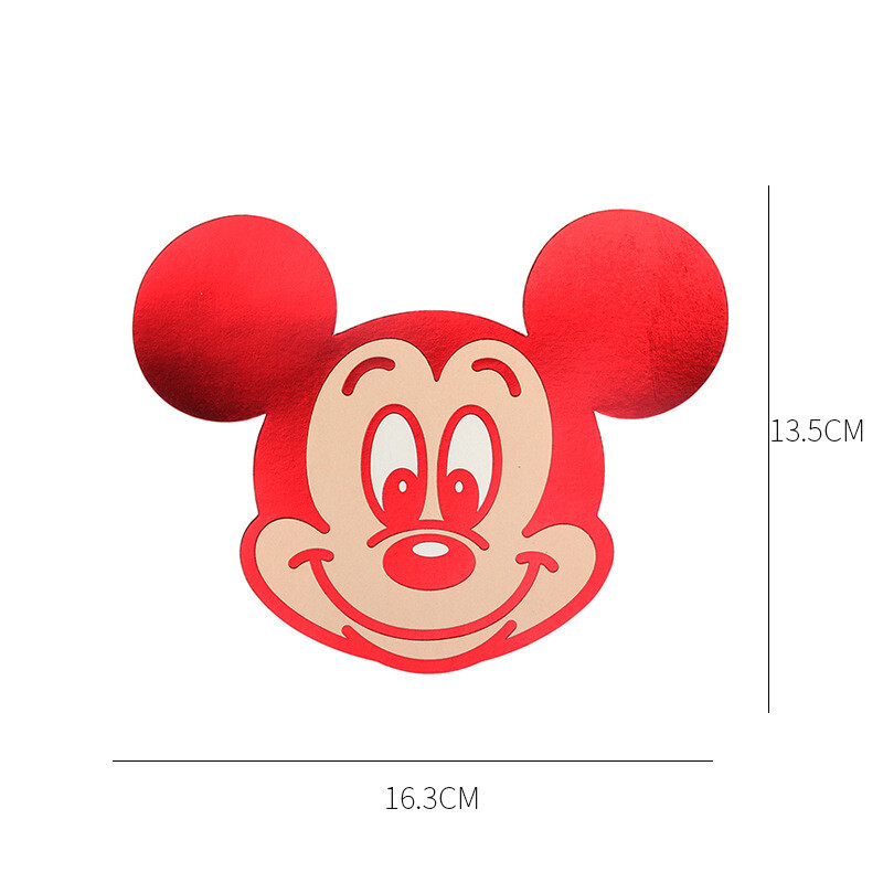​Disney新年立體卡通利是封(6個裝), 款式: 米奇6個裝