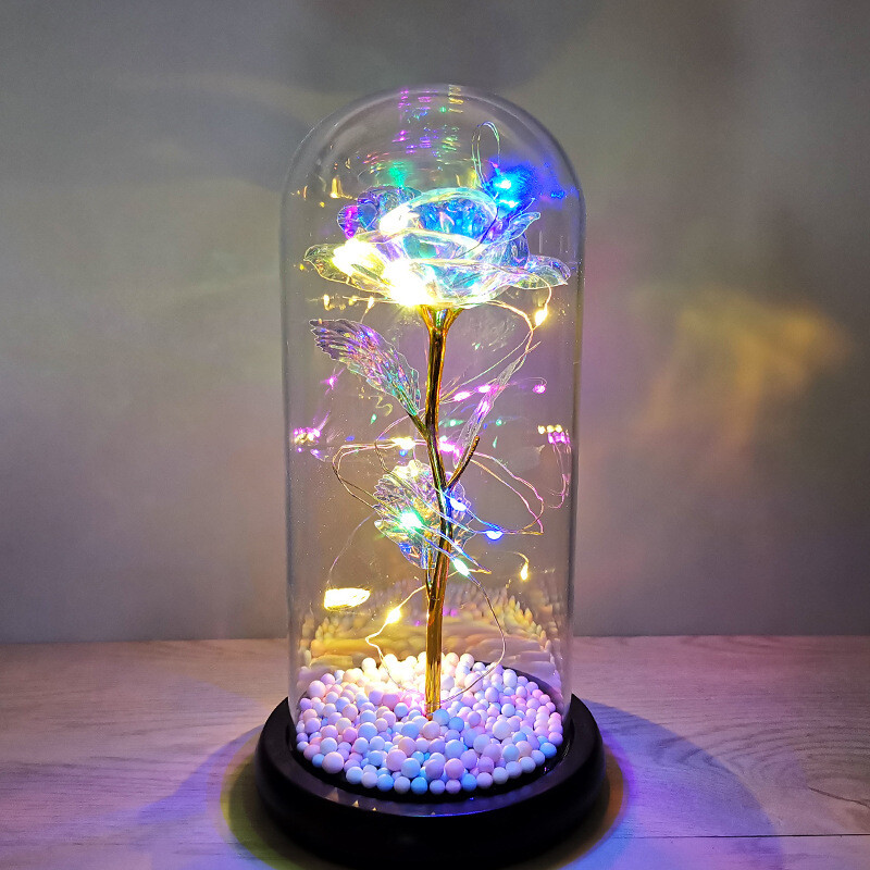 ​玫瑰永生花彩粒禮盒裝