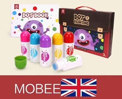 英國Mobee兒童塗鴉手提包裝