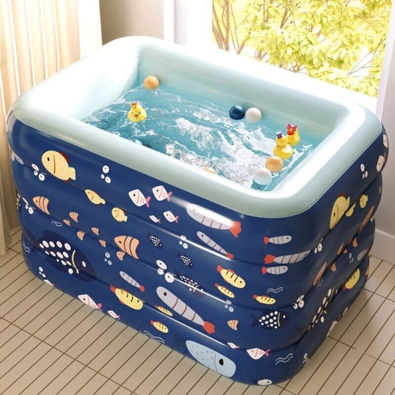 自動無線充氣泳池仔