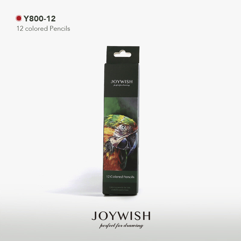Joywish 專業油性木顏色筆, 款式: 12色