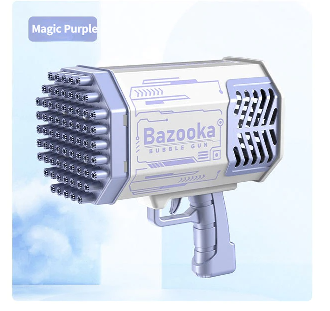 Rocket Bubble Gun, 顏色: 紫色