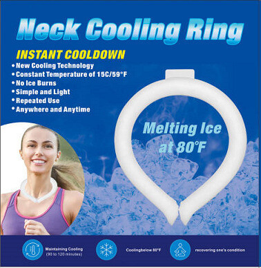 NECK COOLING RING 夏日降溫冰脖神器