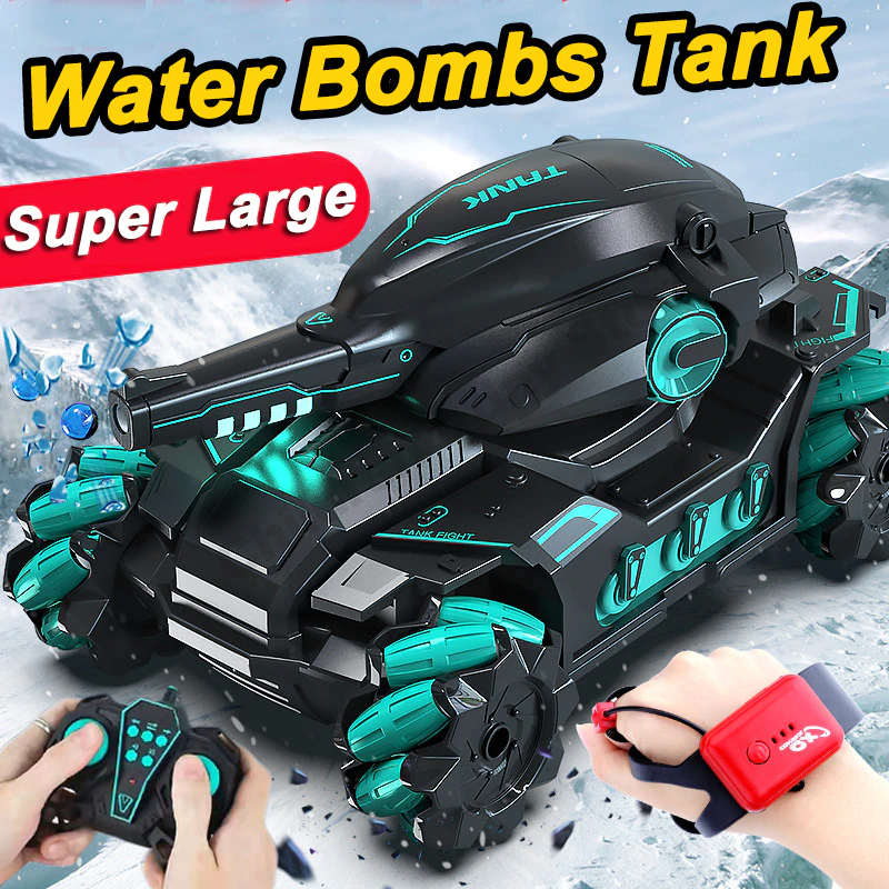 手勢操控水彈坦克車